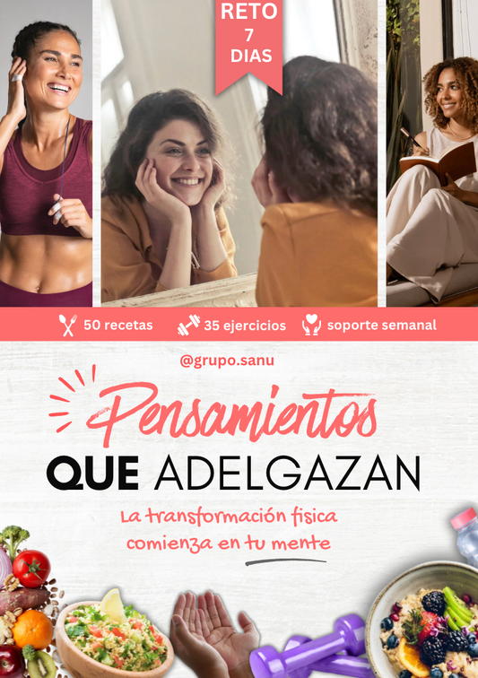 Pensamietnos que adelgazan- Transforma tu diálogo interno para que cuidarte sea un acto de amor, no de castigo.