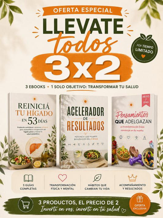 Llevate los 3! Oferta 3x2