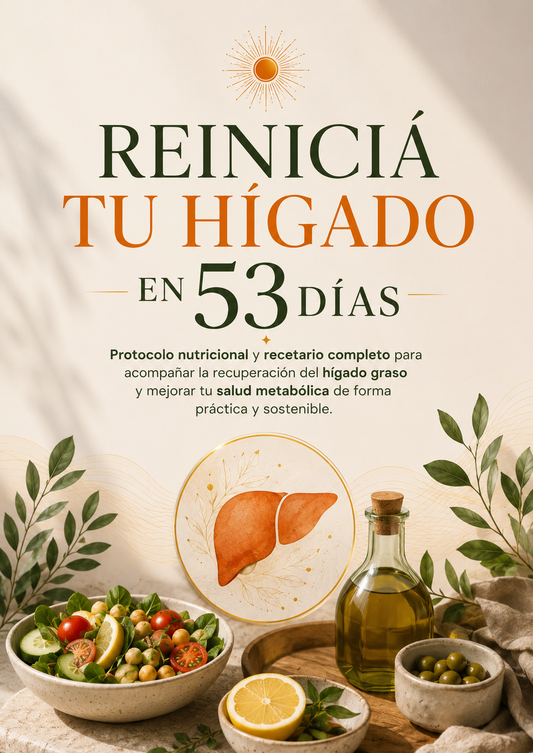 Resetea tu Hígado graso en 53 Días de manera natural